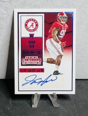 2016 Panini Contenders Draft Picks Jarran Reed #240  Blue Foil Rookie Auto Crimson Tide